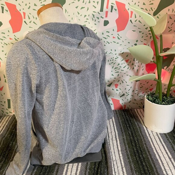 Cat & Jack Grey Full-Zip Hoodie - XL (16) - Picture 3 of 3
